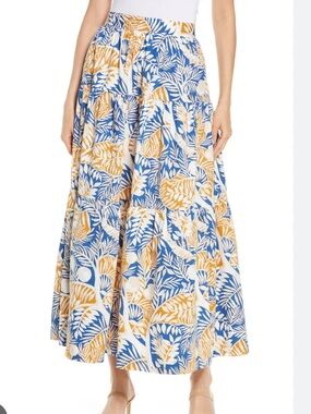 STAUD Sea Maxi Skirt